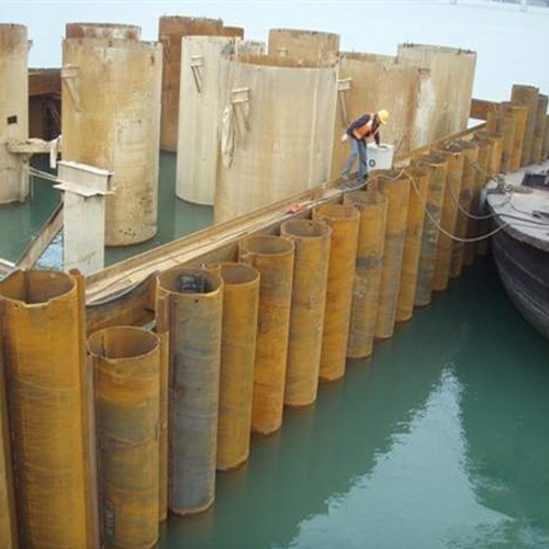 贵阳钢护筒现场安装